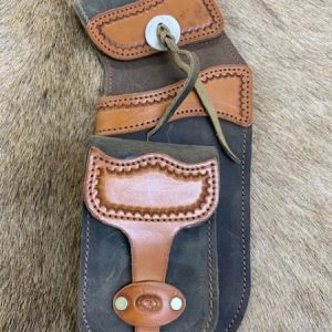 Hip Quiver with antler button stamped