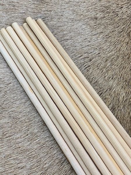 Port Orford Cedar 5/16 shafts 28" youth shafts matched